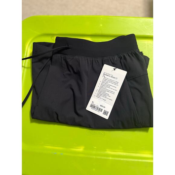 NWT Lululemon Zeroed in Short 7” Black Size XL - Picture 4 of 6